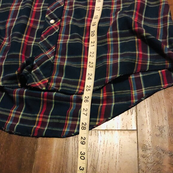 VINTAGE WESTERN SLEEVELESS BUTTON UP SHIRT - Picture 4 of 6